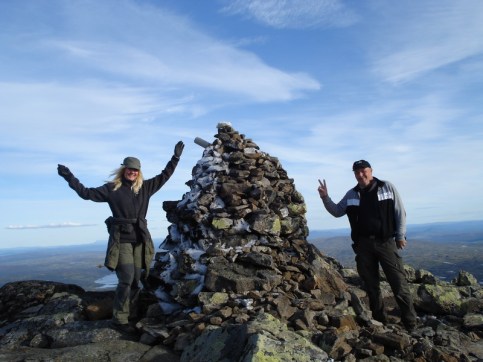 Vi på Helags-Toppen