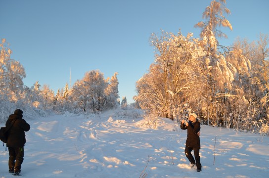 Camilla och Hasse fångar dagen