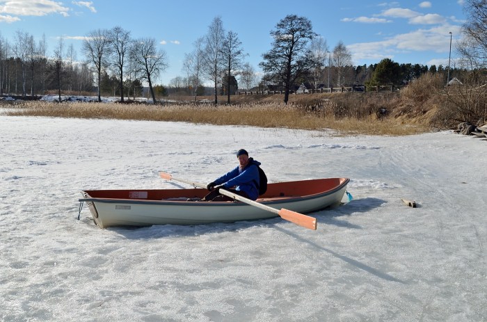 Väntar ivrigt på islossning