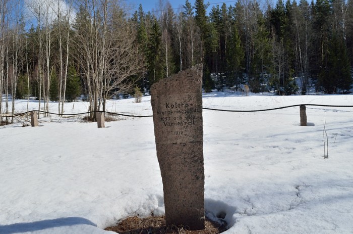 Kolerakyrkogården i Semla