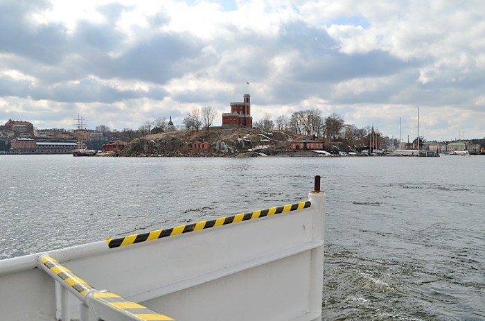 Kastellholmen sedd från färjan
