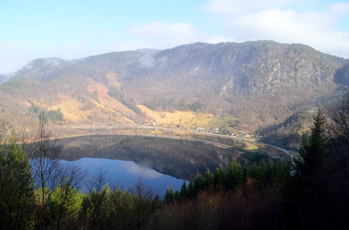 Utsikt från Tronåsvägen