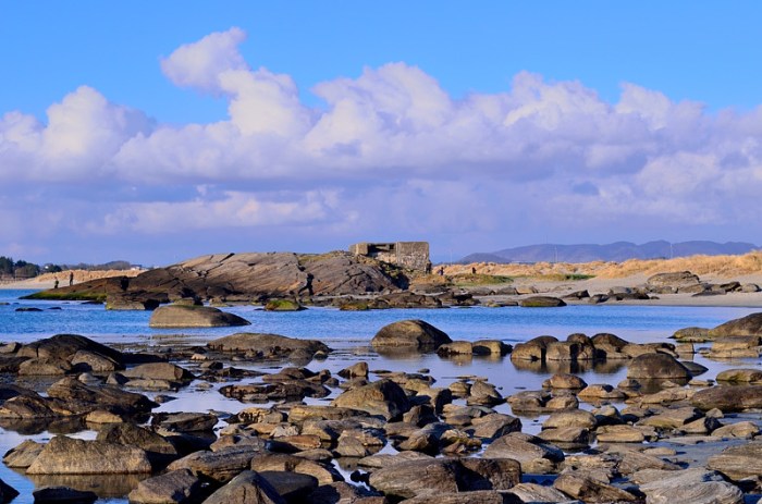 En bunker på Regastranden