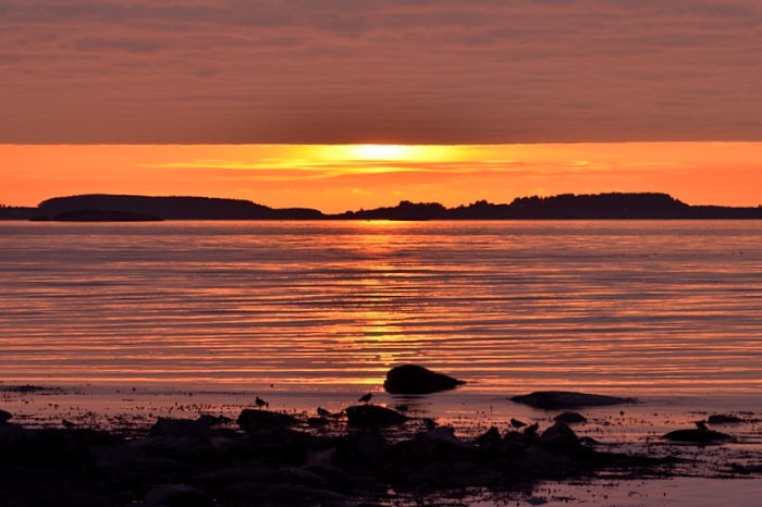 Sista solnedgångsljuset