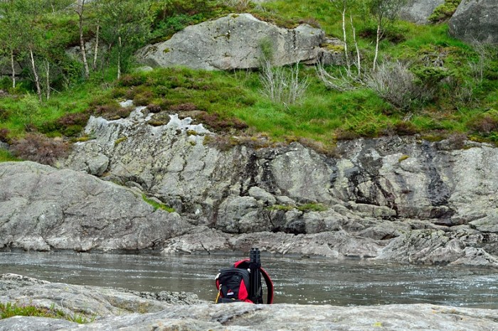 Vattnet innan fallet