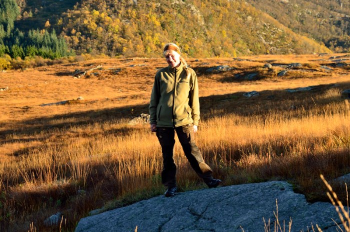 Annika matchar naturen