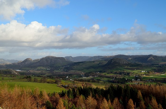 Utsikt från Melsheia