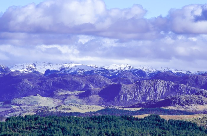 Utsikt från Lyefjell