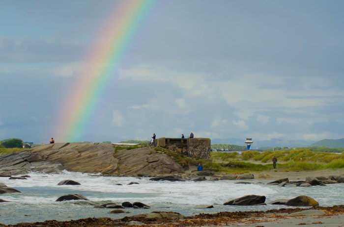 Ögonblick på Sola strand