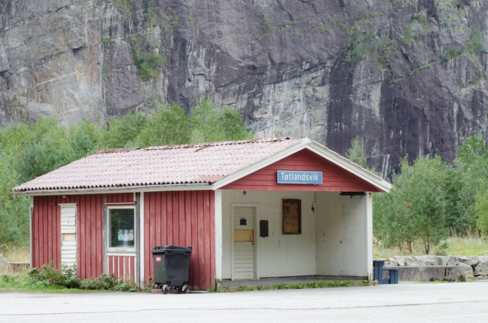 Övergiven färjeplats