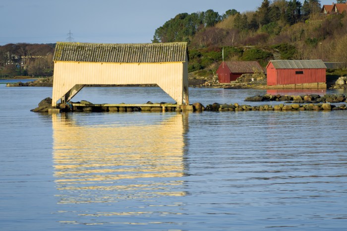 Båthus vid Hafrsfjord