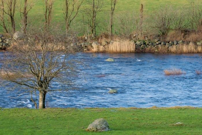 Vadställe över älven