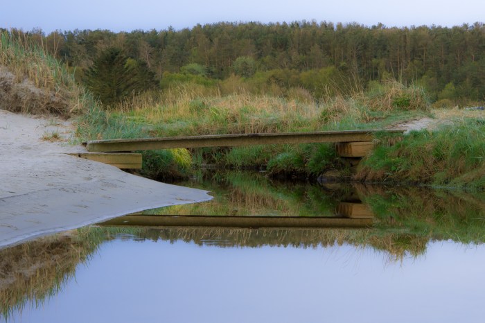 Bron mellan stränderna
