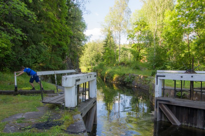 Slussen öppnas