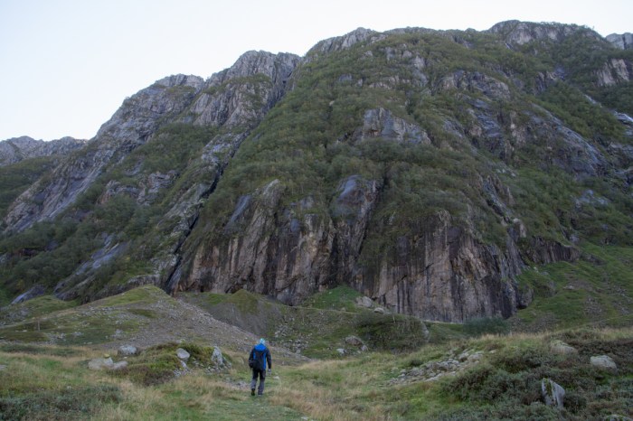 På väg till gruvan