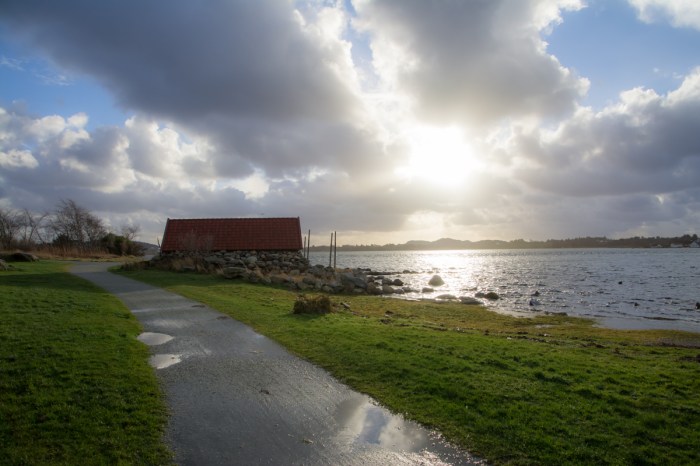 Båthus vid Hafrsfjord
