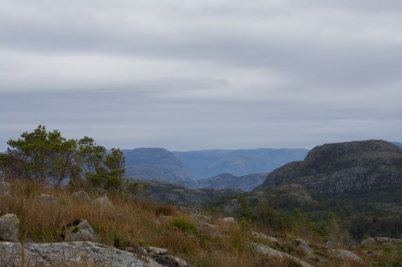 Bergen vid Lysefjorden?